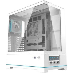 Obudowa DARKFLASH DY451 Pro Biały - Obudowy komputerowe - miniaturka - grafika 1