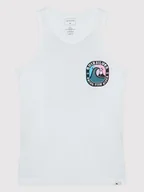 Koszulki i topy damskie - Quiksilver Top Another Story EQBZT04432 Biały Regular Fit - miniaturka - grafika 1
