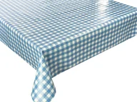 Obrusy i serwetki - Obrus Ceratowy Błękitna Kratka Florista 01112-01 -160x140 cm - miniaturka - grafika 1