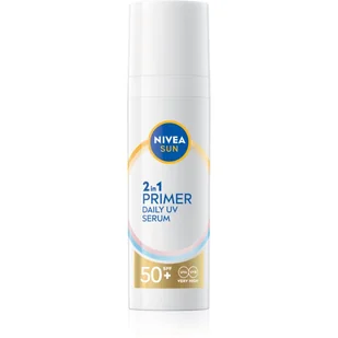 Nivea Sun Primer Daily UV Serum SPF 50+ - Kremy do twarzy z filtrem - miniaturka - grafika 1