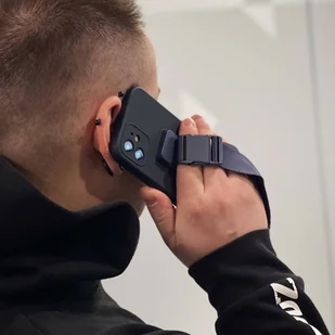 Rope case żelowe etui ze smyczą łańcuszkiem torebka smycz Xiaomi Redmi Note 9 Pro / Redmi Note 9S czerwony - Etui i futerały do telefonów - miniaturka - grafika 18
