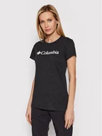 Koszulki sportowe damskie - Columbia T-Shirt Trek Graphic 1992134 Czarny Regular Fit - miniaturka - grafika 1