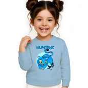 Bluzy dla dziewczynek - BLUZA DZIECIĘCA DERPY KOT DEMON HUNTERS HUNTRIX 146-152 BAWEŁNIANA JAKOŚĆ - miniaturka - grafika 1