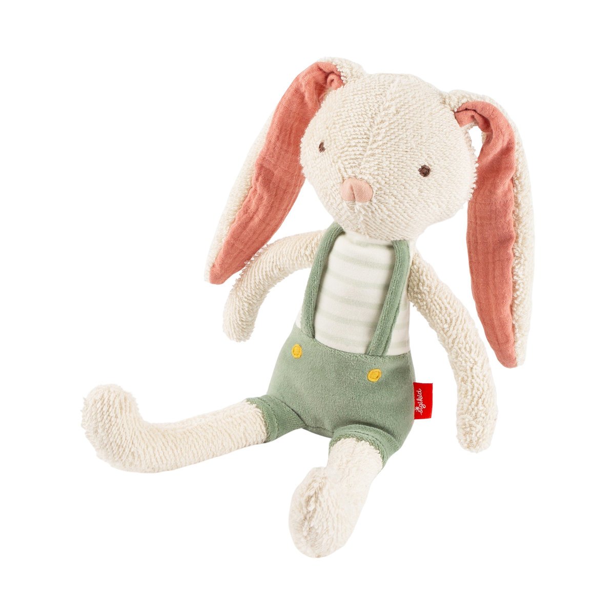 Pierwsza Przytulanka Króliczek W Zielonych Spodenkach 34 cm Dzieci Sigikid