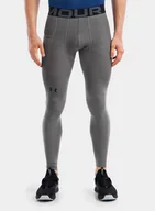 Bielizna sportowa męska - Getry Under Armour HG Armour Leggings - carbon heather/black - miniaturka - grafika 1