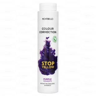 Montibello STOP YELLOW SZAMPON NEUTRALIZUJĄCY ŻÓŁTE ODCIENIE 300ML - Szampony do włosów - miniaturka - grafika 1