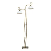Lampy stojące - Lampa stojąca WIVARA LP2 GOLD 2xE27 - złoty - miniaturka - grafika 1