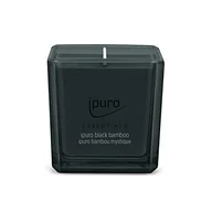 Świece - ipuro - Dekoracyjna świeca zapachowa Ipuro black bamboo – minimalistyczne i purystyczne świece zapachowe w szkle – intensywne świece zapachowe z zielonymi i drzewnymi nutami – stylowa świeca 125 g - miniaturka - grafika 1