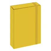 Teczki i skoroszyty - Interdruk Teczka z gumką A4 TO Box żółta - miniaturka - grafika 1
