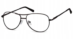 Okulary dziecięce PILOTKI ZERÓWKI FLEX korekcyjne - Okulary korekcyjne, oprawki, szkła - miniaturka - grafika 1