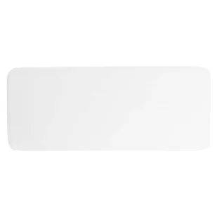 Biały dywanik łazienkowy 50x120 cm Vitamine – douceur d'intérieur - Dywaniki łazienkowe - miniaturka - grafika 1
