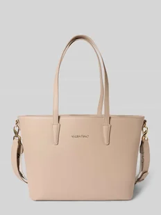 Torba shopper z detalami z logo - Torebki damskie - miniaturka - grafika 1