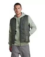 Kurtki męskie - G-STAR RAW Meefic Square pikowana kurtka męska, Zielony (Shadow Olive D20127-c980-b230), XS - miniaturka - grafika 1