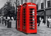 Fototapety - Nice Wall Budka telefoniczna w Londynie - fototapeta FM0107 - miniaturka - grafika 1