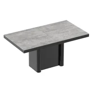 Stoły - Stół rozkładany FORUM Grey Stone MAT + Czarny HG - miniaturka - grafika 1