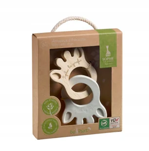 Vulli Żyrafa Sophie (Sophie La Girafe) Drewniano - kauczukowy gryzak 0m+ 220200 - Gryzaki dla dzieci - miniaturka - grafika 1