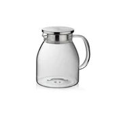 Dzbanki i imbryki - Kela dzbanek szkło borokrzemowe/stal nierdzewna 1,2 l KE-12535 - miniaturka - grafika 1