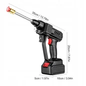 Myjki ciśnieniowe - MYJKA Ciśnieniowa AKUMULATOROWA 60bar ZESTAW 500W / ITIMPORT - miniaturka - grafika 1