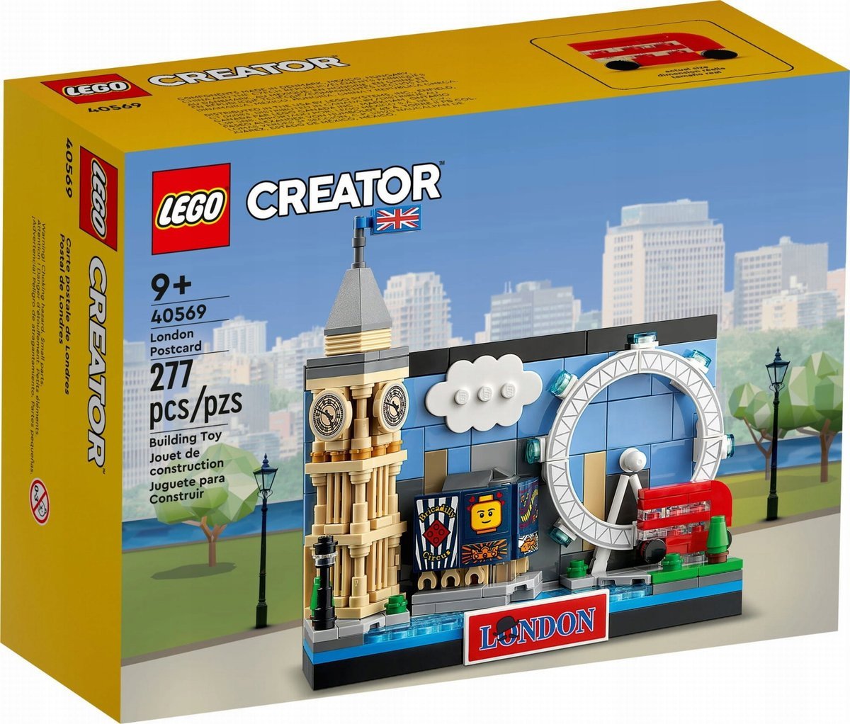 LEGO Creator - Londyn London Pocztówka z Londynu PREZENT Klocki