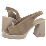 Sandały damskie - Sandały Beżowe 5544/001-P (KN12-a) Karino - miniaturka - grafika 1