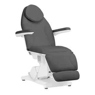 Fotel kosmetyczny elektryczny Sillon Basic 3 siln. szary - Fotele kosmetyczne - miniaturka - grafika 1
