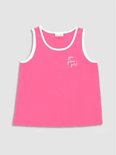 Koszulki dla dziewczynek - Coccodrillo Top WC3143301EVG Różowy Regular Fit - grafika 1