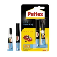 Kleje i inne preparaty budowlane - Tytan do plastiku Pattex S.O.S. 2 g plus 4 ml - miniaturka - grafika 1