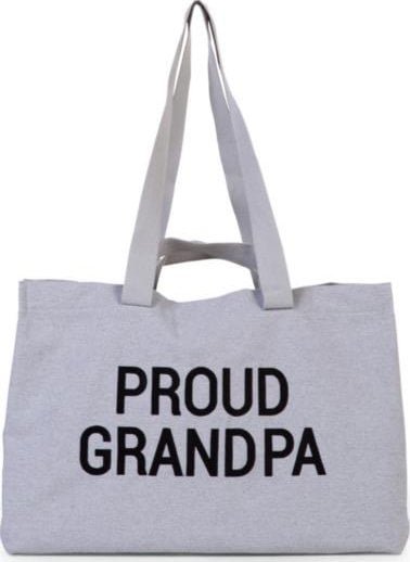 Childhome Childhome Torba Grandpa bag Kanwas Grey