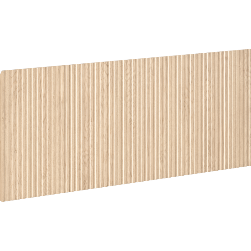 Mexen Rivel front ryflowany do korpusu szafki łazienkowej 120 x 43,5 cm, dąb - 91A20-1200-470-1-81