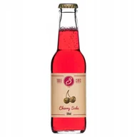 Napoje gazowane - Napój gazowany bezalkoholowy wiśnia Cherry Soda 200ml - Three Cents - miniaturka - grafika 1