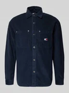 Koszule męskie - Koszula sztruksowa o kroju relaxed fit z czystej bawełny - miniaturka - grafika 1