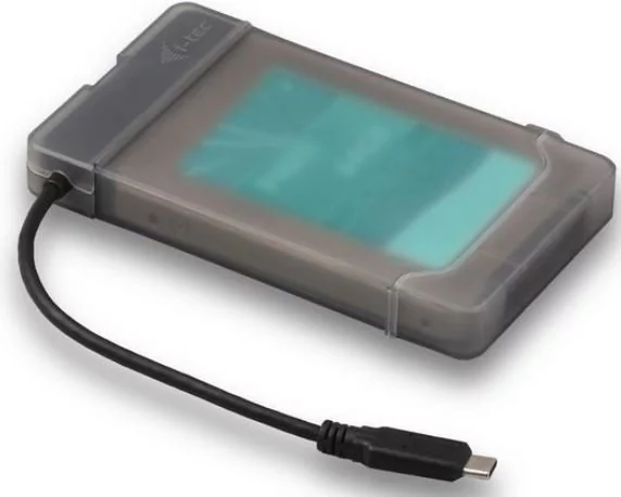 i-Tec MySafe USB-C 3.1 Gen. 2 Easy zewnętrzna obudowa na dysk 2,5" 9,5mm SATA I/II/III HDD AIITCO000000010 [7609803]