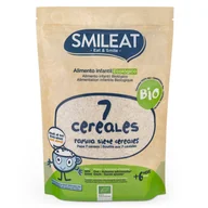 Płatki śniadaniowe i musli - Kaszka wieloziarnista dla dzieci Smileat Papilla 7 Cereales Bio 200 g (8437017636144) - miniaturka - grafika 1