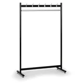 Inne meble biurowe - B2B Partner Metalowy wieszak szeregowy - na stopkach 101702 - miniaturka - grafika 1