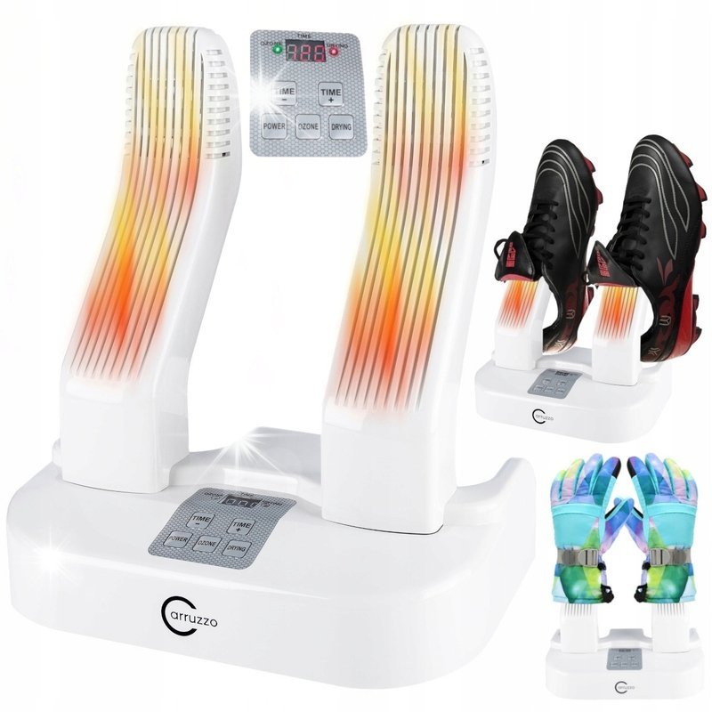 Suszarka DO BUTÓW Ozonem MOCNA WYDAJNA funkcja STERYLIZACJI obuwia odzieży