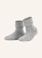 Skarpetki damskie - Falke Skarpety Antypoślizgowe Cosyshoe Z Wełny Merino silber - miniaturka - grafika 1
