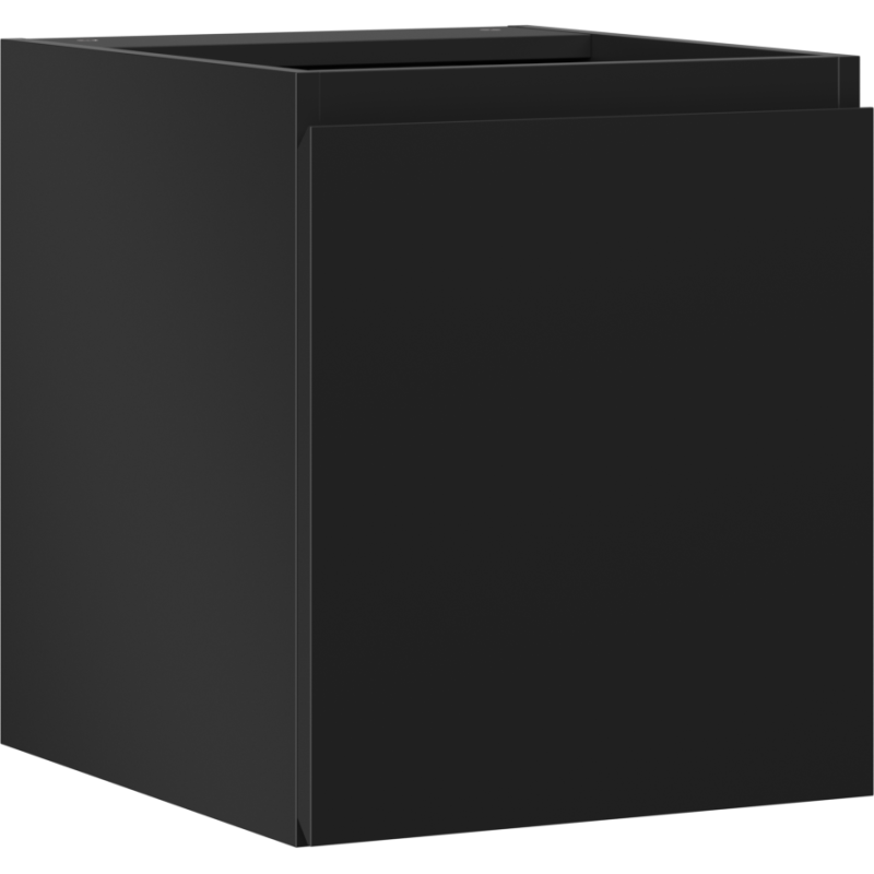 Mexen Orio szafka łazienkowa podumywalkowa 40 cm, 1 drzwi, czarna mat - 91A11-04047-1-BF71