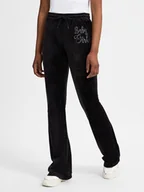 Spodnie damskie - Noisy May Damskie spodnie dresowe - NMValerie Kobiety czarny jednolity, S - miniaturka - grafika 1