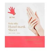 Holika Baby Silky Hand Mask Sheet Nawilżająco złuszczająca maseczka do rąk - Kremy i maski do rąk - miniaturka - grafika 1