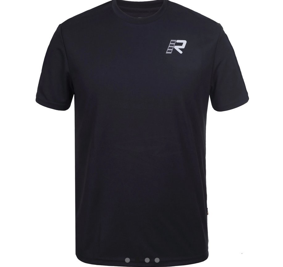 T-Shirt Rukka Sponsor Basic Black rozm.M