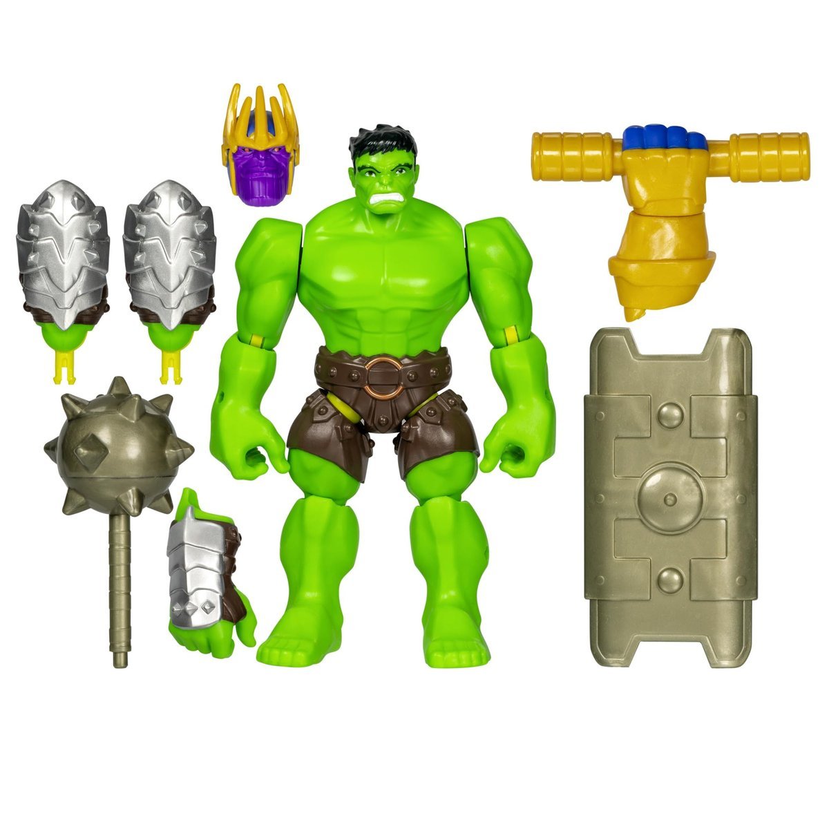 AVENGERS MixMashers Marvel Hulk indywidualizowana figurka i akcesoria Deluxe Mix and Match