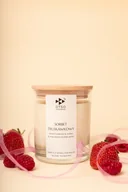Świece - Świeca sojowa Sorbet truskawkowy - świeca sojowa zapachowa - 250 ml - miniaturka - grafika 1