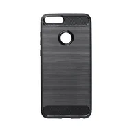 Etui i futerały do telefonów - NoName Etui Carbon Huawei P Smart czarny black - miniaturka - grafika 1
