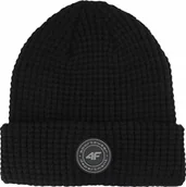 Czapki damskie - Dziecięca czapka zimowa 4F CAPM424 21S czarny - miniaturka - grafika 1