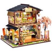 Modele do sklejania - Sushi House. Składany drewniany model LED Nice-idea.pl - miniaturka - grafika 1