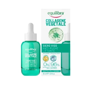 Equilibra Collagene Vegetal przeciwzmarszczkowe liftingujące serum do twarzy z kolagenem roślinnym 30 ml - Serum do twarzy Equilibra Collagene Vegetal przeciwzmarszczkowe liftingujące serum do twarzy z kolagenem roślinnym 30 ml - Serum do twarzy - miniaturka - grafika 1