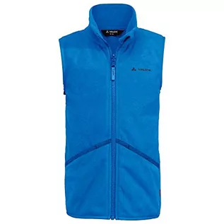 Kurtki i płaszcze dla chłopców - Vaude dziecięca kamizelka Pulex Vest uniseks niebieski Niebieski (radiate blue) 146-152 - grafika 1
