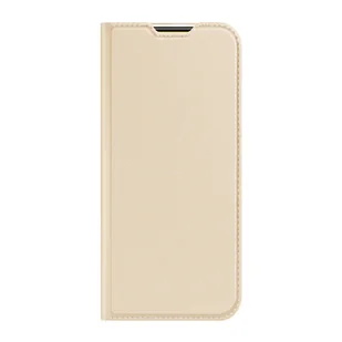 Dux Ducis Skin Pro kabura etui pokrowiec z klapką Xiaomi Poco F4 5G złoty - Etui i futerały do telefonów - miniaturka - grafika 10
