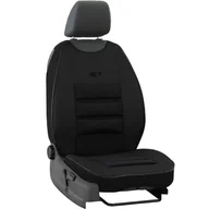 Pokrowce na fotele - Mata POK-TER LEATHER ERGONOMIC czarna - miniaturka - grafika 1