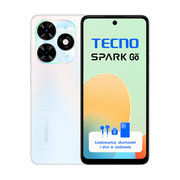 Telefony komórkowe - TECNO SPARK GO 2024 4/64GB Mystery White Biały - miniaturka - grafika 1